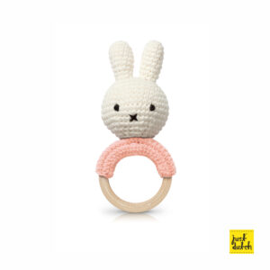 a.pastels - miffy handmade teether, babypink + music (EAN 871 932 438 1567)