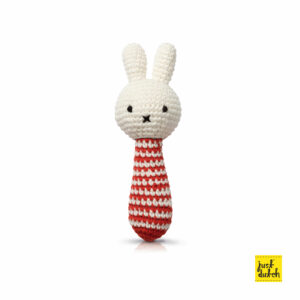 a.rattles - miffy handmade _ red stripes + music (EAN-871 932 438 1765)