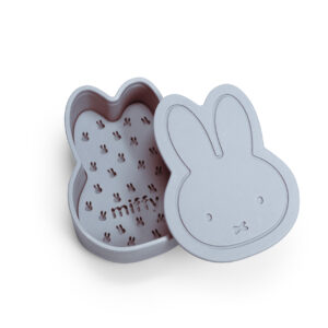Miffy soap SILVER BLUE silicone Storage & travel box