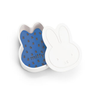 Miffy soap BLUE-WHITE silicone Storage & travel box